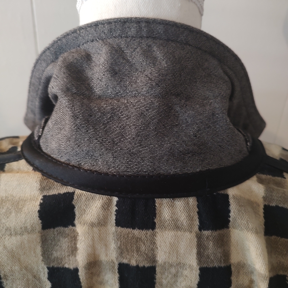 Gene Ewing BIS Vintage Floral Embellished Checkered Women's Blazer Medium - Picture 11 of 14